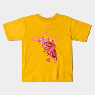 BASKETBALL PIZZA Kids T-Shirt